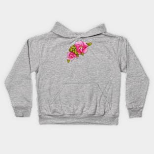 Floral Delight Kids Hoodie